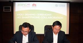 Huawei, QMobile Handsets to offer Zong’s fastest 4G Services