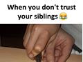 Trust Your Siblings