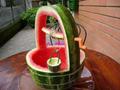 Creativity with watermelon
