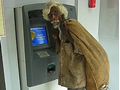 Beggar at ATM India – Funny
