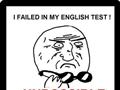 Failed In English