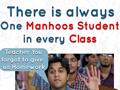 Manhoos Student In Class