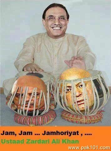 Zardari Funny Photos