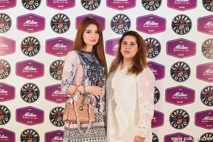 Launch of Streets of Milan and Coffee Lucio in Islamabad