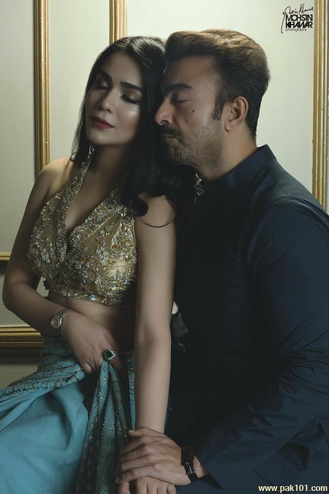 Recent Photoshoot Of Shaan Shahid And Humaima Malick