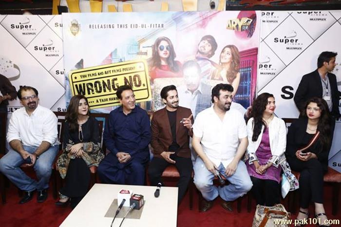 Team Of Wrong No. Pakistani Movie At Super Vogue Towers, Lahore
