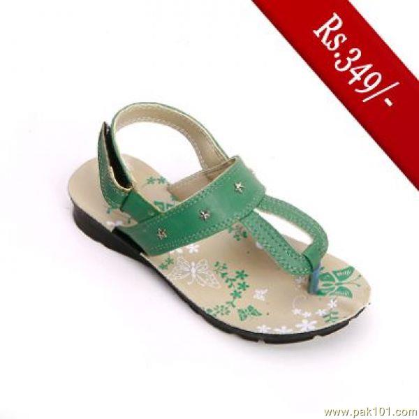 Kids Footwear Design From Servis Pakistan- Toz Brand TO-NM-0011 GREEN