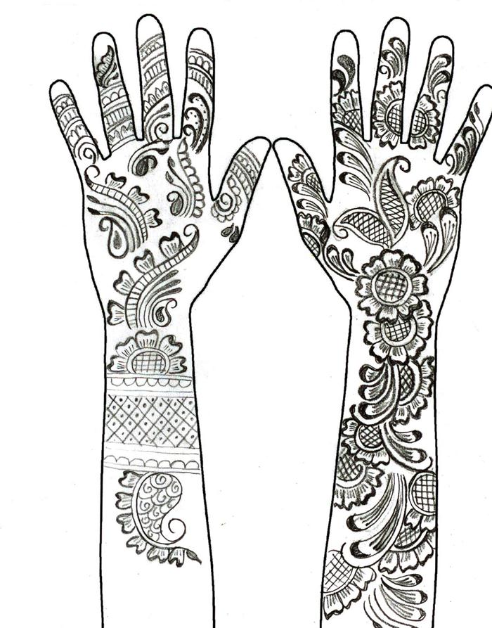 Mehndi For Hands