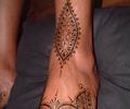 Mehndi Design For Legs