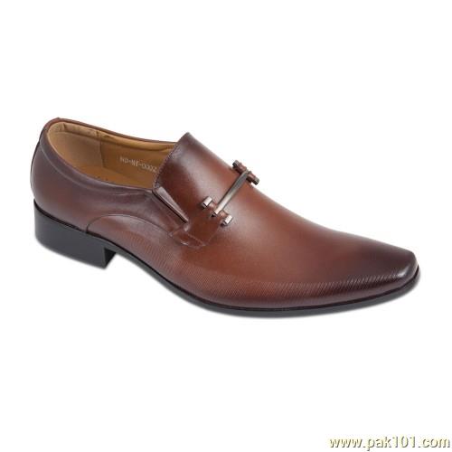 Servis Footwear Collection For Men- Shoes & Moccasins- Brand N-Dure ND-SM-0008-BROWN