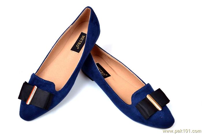 Metro Shoes Collection For Women/Girls- Suede di Bow
Item Code : 10700013 (Royal Blue)