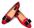 Metro Shoes Collection For Women/Girls- Suede di Bow
Item Code : 10700013 (Red)