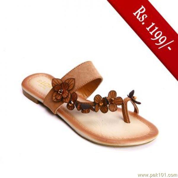 Servis Women Sandals and Slippers Footwear Collection Pakistan- Model LIZA LZ-CF-0043
