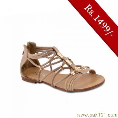 Servis Women Sandals and Slippers Footwear Collection Pakistan- Model LIZA LZ-IX-0255 (BROWN)