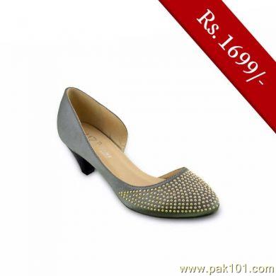 Servis Women Sandals and Slippers Footwear Collection Pakistan- Model LZ-IX-0248 (GREY)