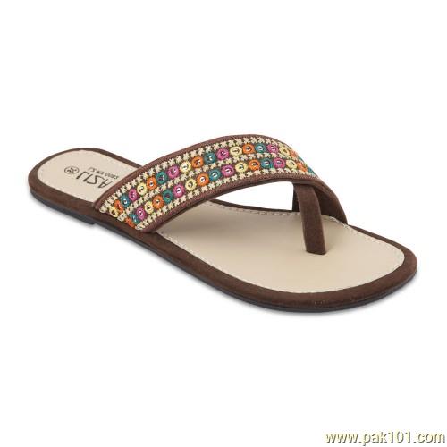 Servis Women Slippers Footwear Collection Pakistan Item No: LZ-KX-0082-BEIGE