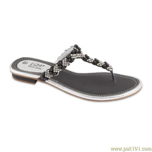 Servis Women Slippers Footwear Collection Pakistan Item No: LZ-LX-0400-BLACK