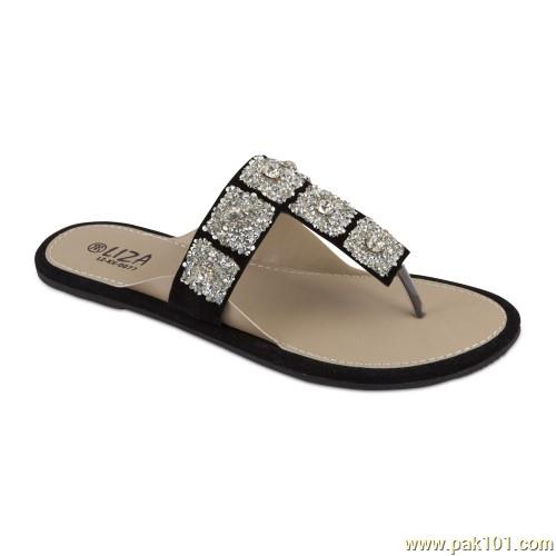 Servis Women Slippers Footwear Collection Pakistan Item No: LZ-KX-0077-BLACK