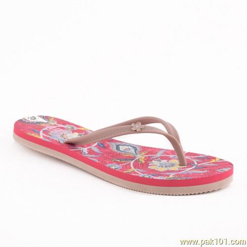 Servis Women Slippers Footwear Collection Pakistan Item No: LZ-HW-0003-BEG/PNK