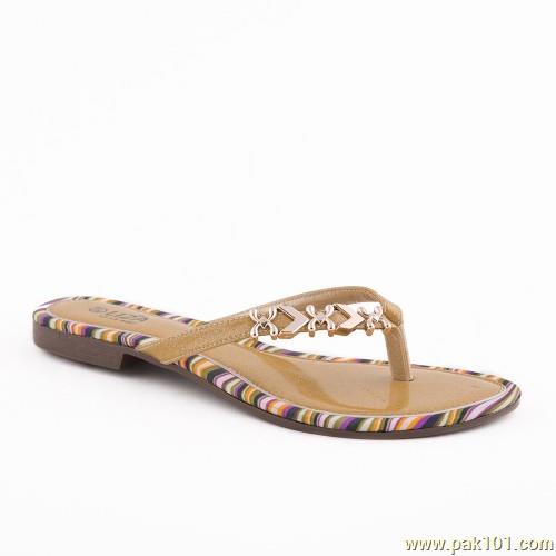 Servis Women Slippers Footwear Collection Pakistan Item No: LZ-LX-0387-GOLD