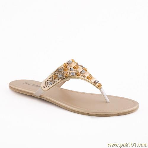 Servis Women Slippers Footwear Collection Pakistan Item No: LZ-LX-0393-GOLD
