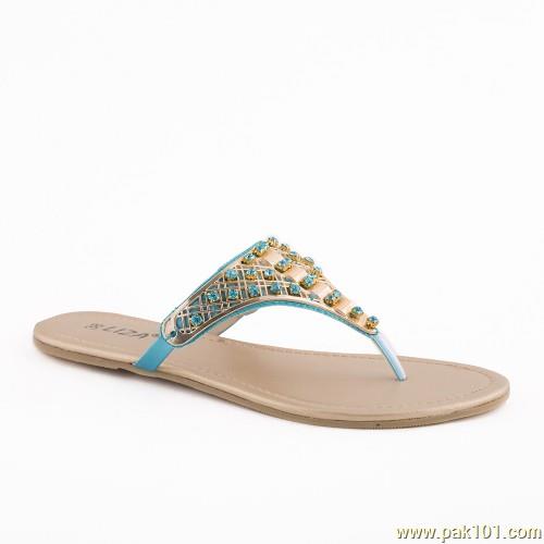 Servis Women Slippers Footwear Collection Pakistan Item No: LZ-LX-0393-TUQUIOSE