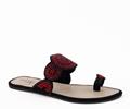 Servis Women Slippers Footwear Collection Pakistan Item No: LZ-KX-0070-BLK/RED