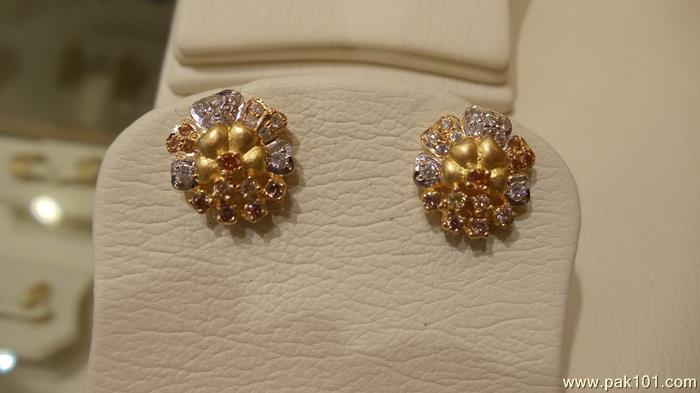 Earing Tops Collection Of Arrahim Jewellers -Rawalpindi