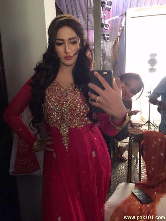 Mathira Recently Update Her Picture on the Eid Special Day 