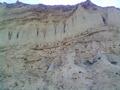 Beautiful muddy mountain, Makran Coastal Highway, Balochistan.