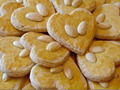 Almonds Heart Biscuits