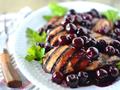 Grilled Chicken with Cherry Sauce