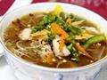 Chicken Soup with Rice Vermicelli