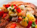 Tropical Salsa with Grilled Fish