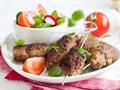 Bread and Mince Meat Kebabs