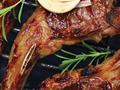 Barbequed Lamb Cutlets with Garlic and Rosemary