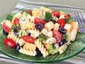 Microwave Pasta Cheese Salad
