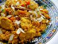 Kashmiri Chicken, Cardamom and Saffron Pilau