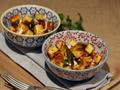 Stir-fried Paneer cheese with tamarind and coconut