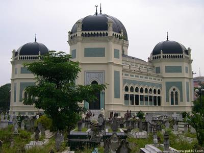 Great Mosque in Medan - Indonesia