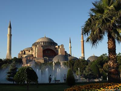 Hagia Sophia in Istanbul - Turkey (exterior)