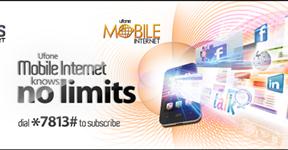 Endless Monthly Internet Bundle by Ufone