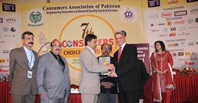 PTCL EVO Won the Consumer Choice Award