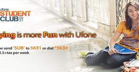 After Zong Now Ufone Brings Student Club