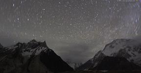 A starry night & the second highest mountain