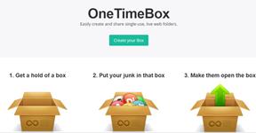 OneTimeBox: App for Temporary File Storage!