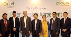 PTCL and ZONG Sign Fiber Leasing Agreement