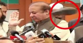 Shoe thrown at former PM Nawaz Sharif in Lahore