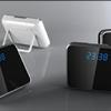 camera table clock motion sensor + remote control