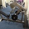 Leg press exercise machine